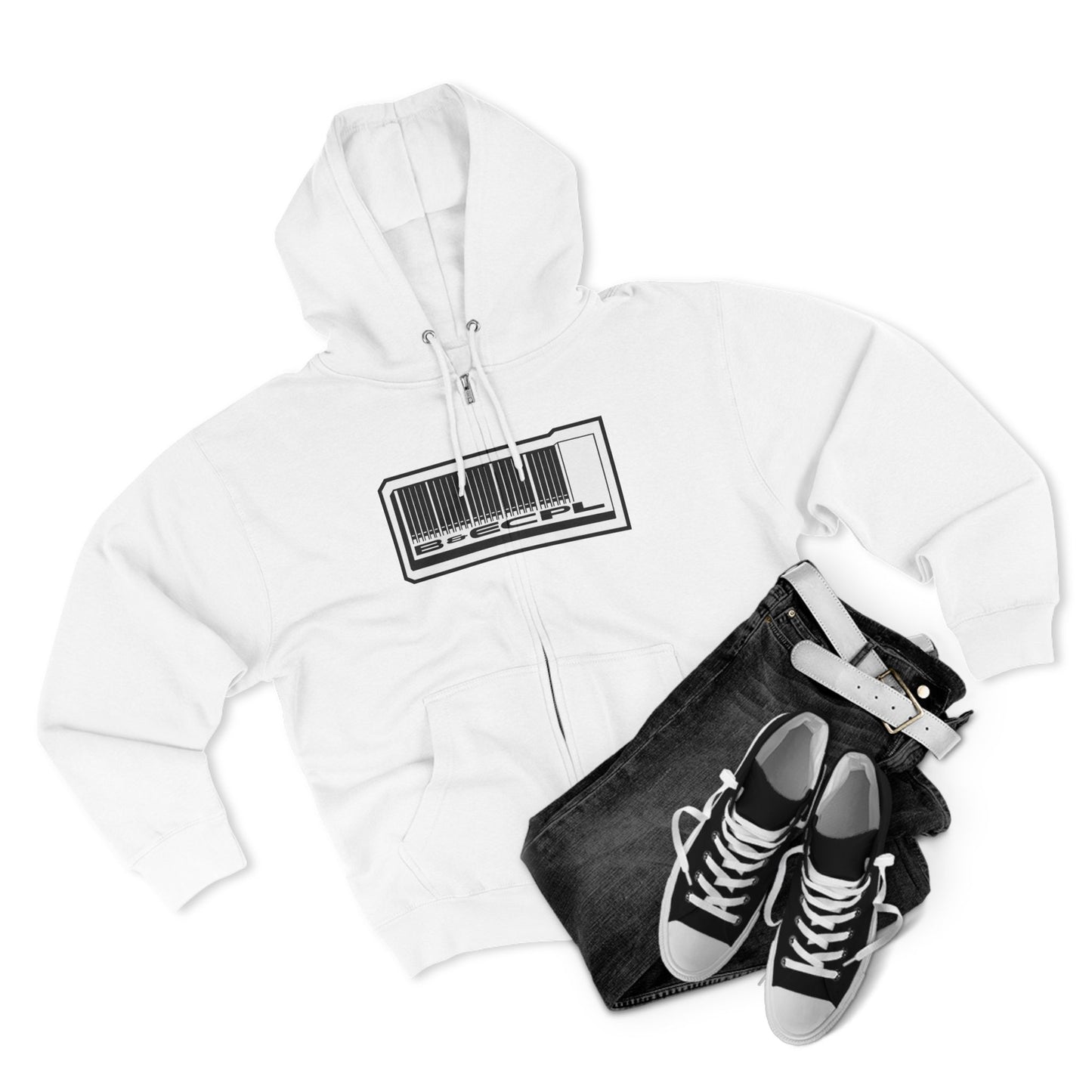 Merging Eras Unisex Zip Hoodie