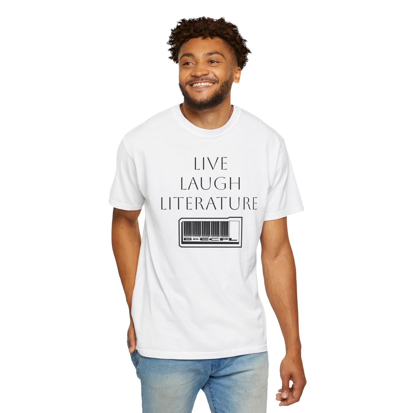 Live ~ Laugh ~ Literature Tee