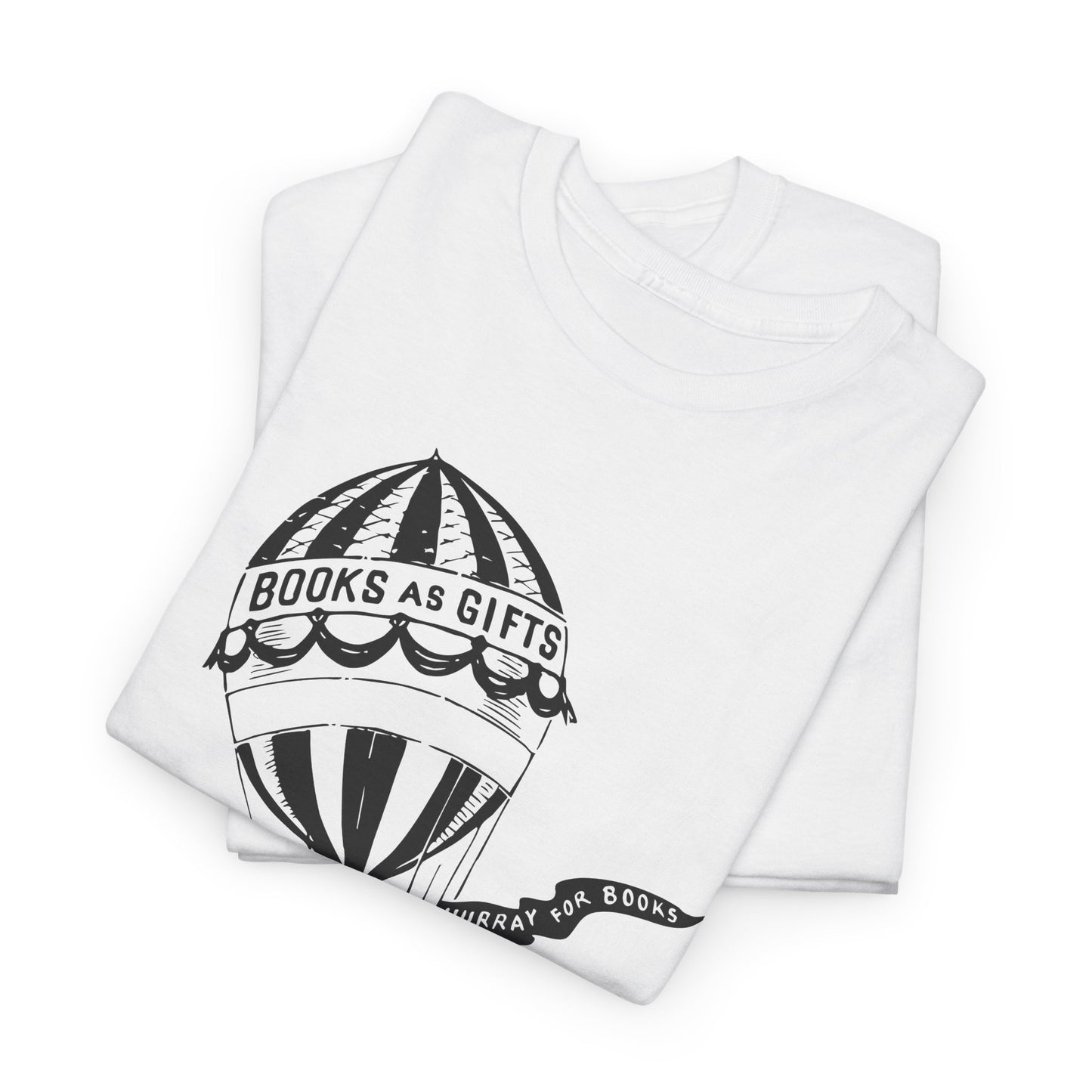 Books as Gifts! Unisex Heavy Cotton Tee