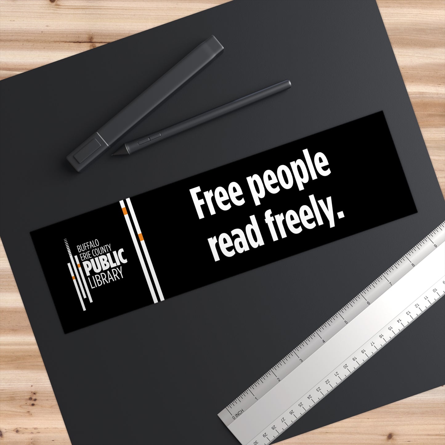 Free People Read Freely Bumper Sticker