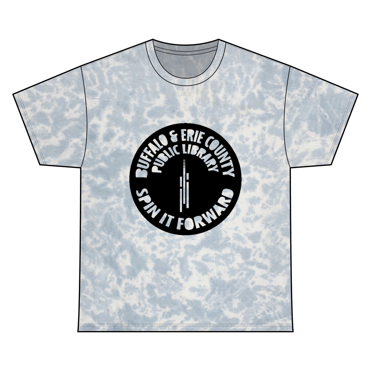 Spin It Forward Tie Dye Cotton Tee