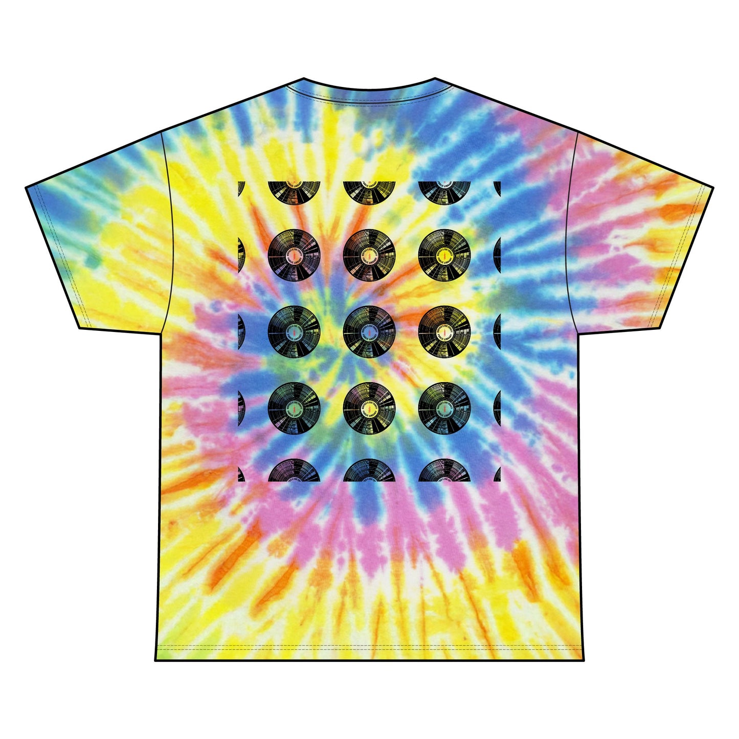 Spin It Forward Tie Dye Cotton Tee