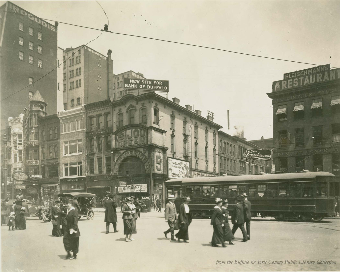 Strolling on Busy Main Street – Shelton Square