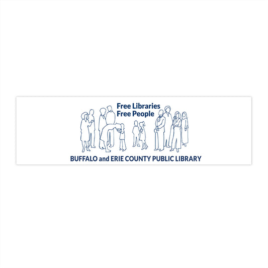 Free Libraries Free People Bumper Sticker