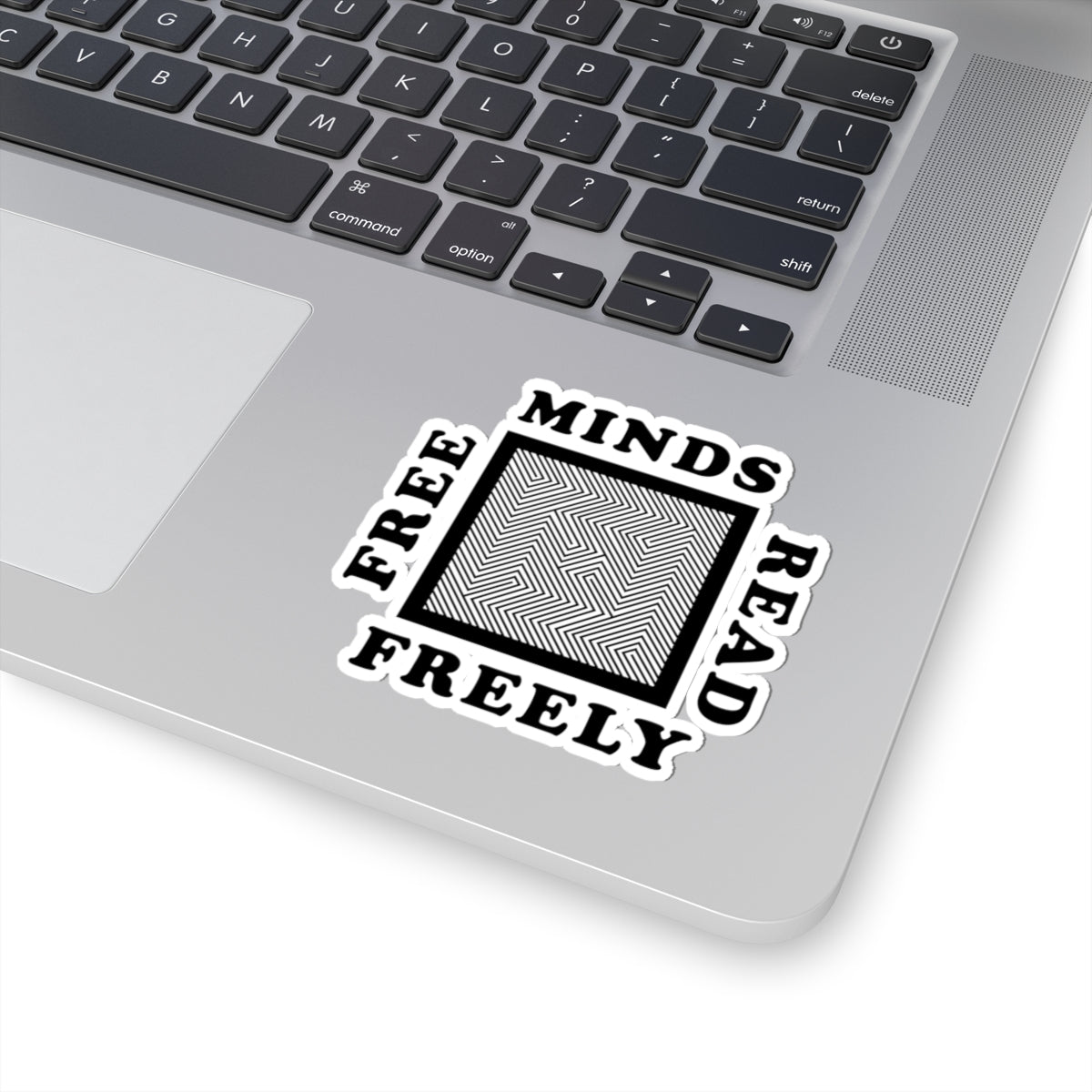 Free Minds Read Freely Sticker