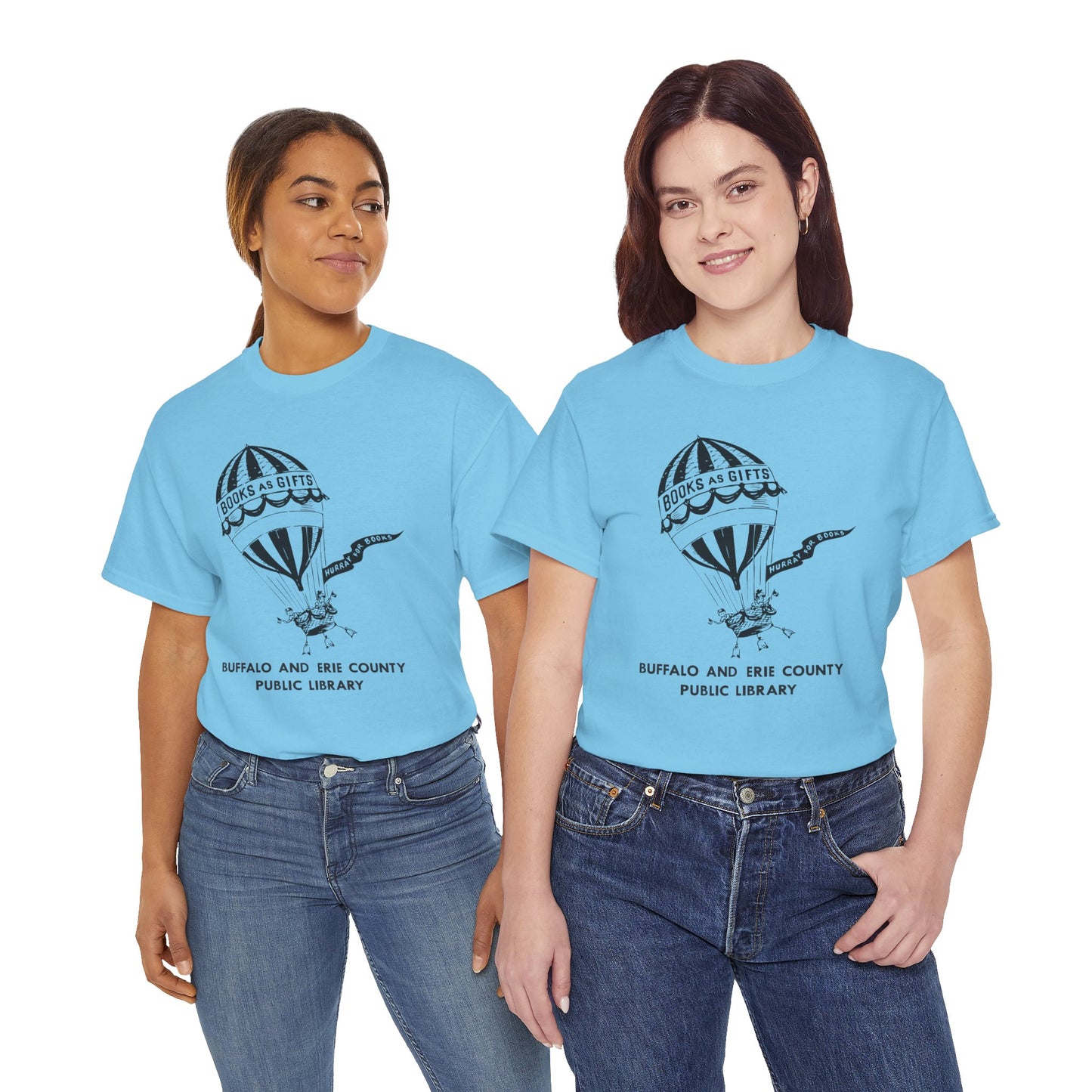 Books as Gifts! Unisex Heavy Cotton Tee