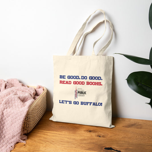 Read Good Books Cotton Canvas Tote Bag