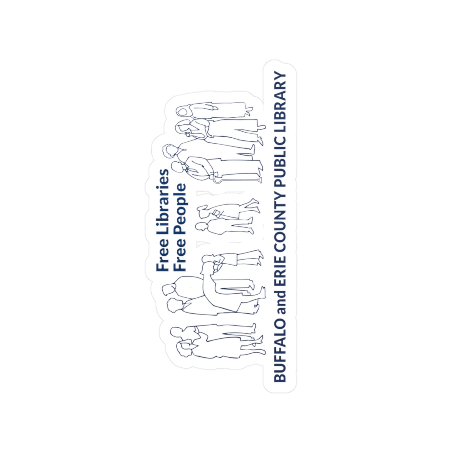Free Libraries Free People Vinyl Decal