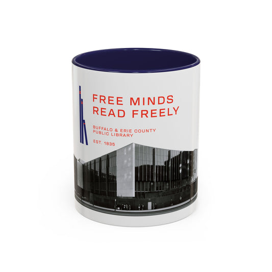 Central Library Retro Coffee Mug (11, 15oz)