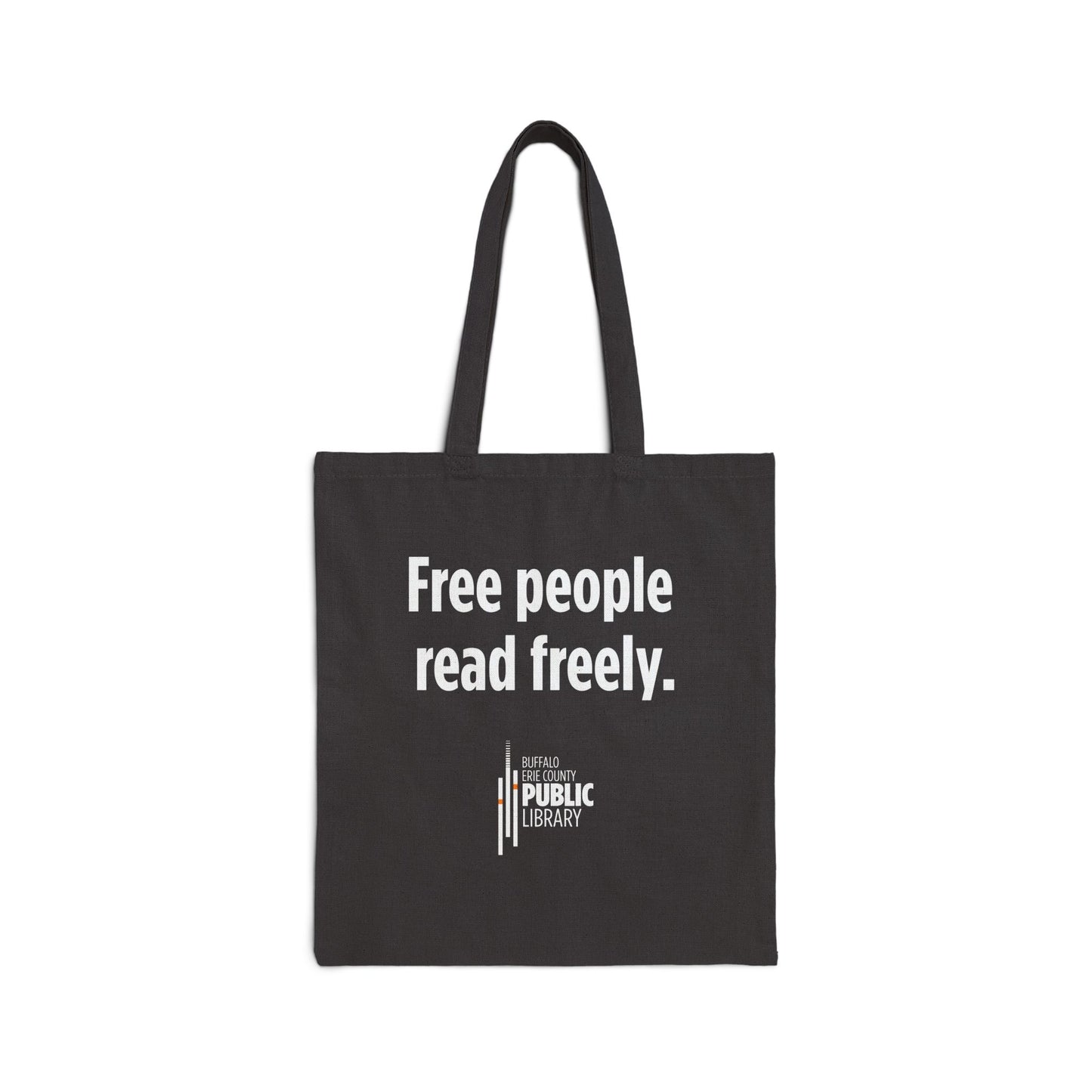 Free People Read Freely Cotton Canvas Tote Bag
