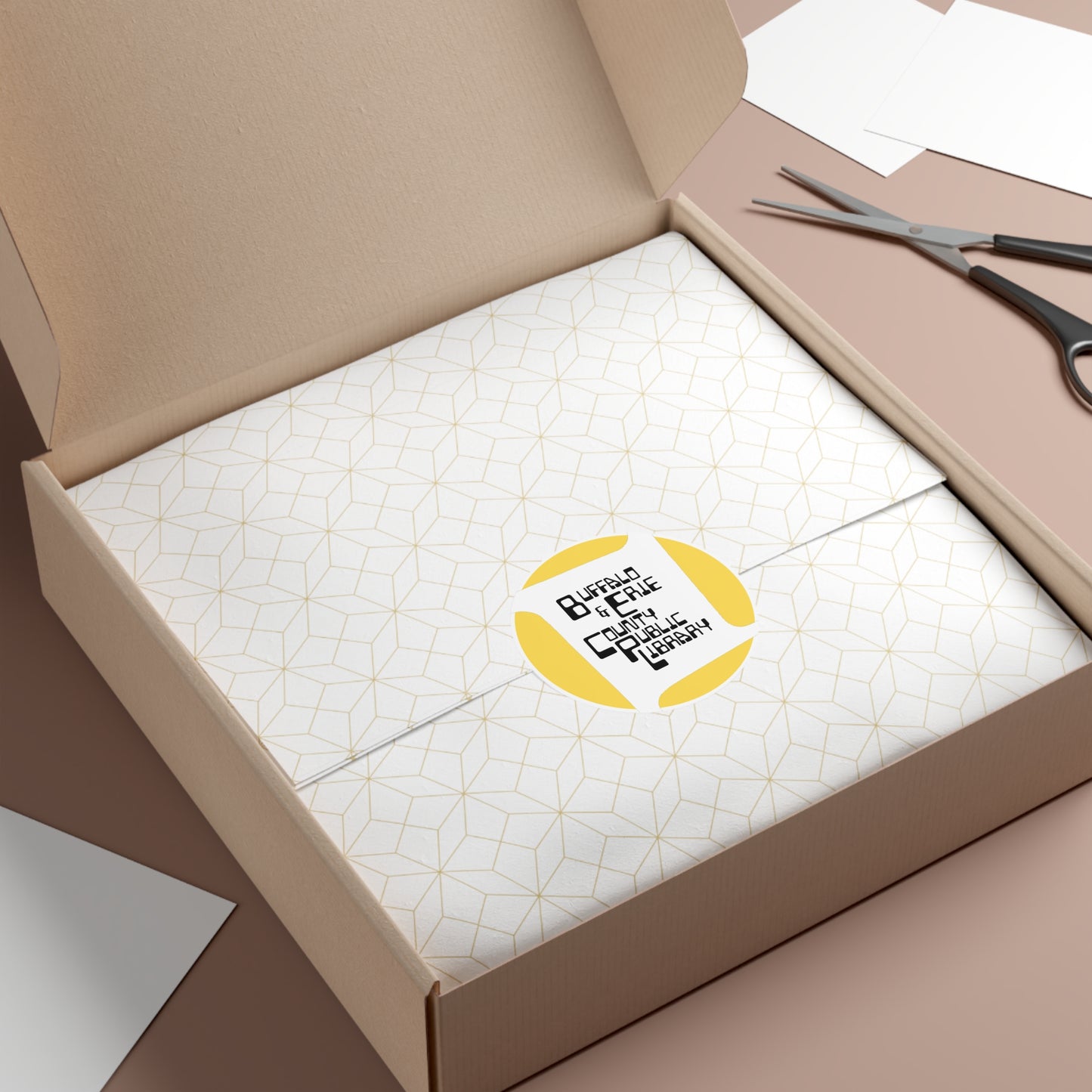 Retro Logo Round Vinyl Sticker - 3x3