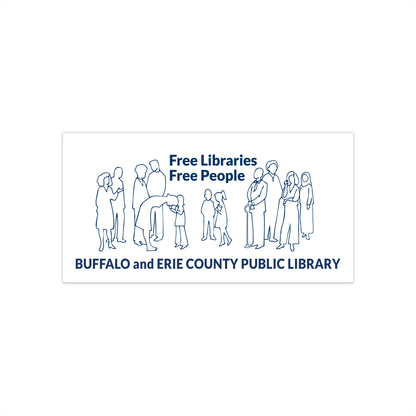 Free Libraries Free People Bumper Sticker