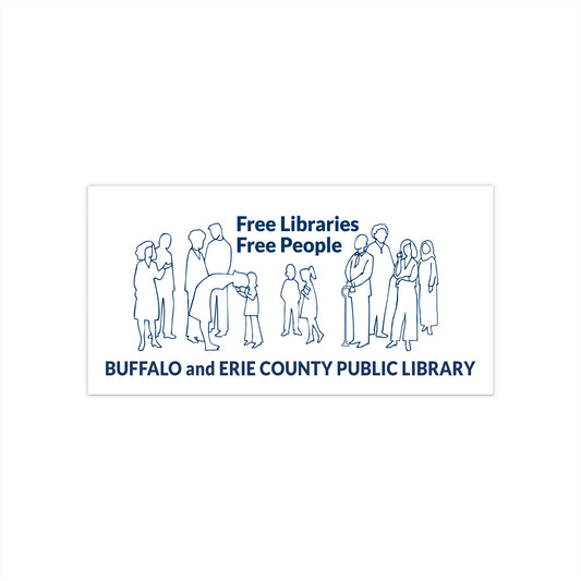 Free Libraries Free People Bumper Sticker