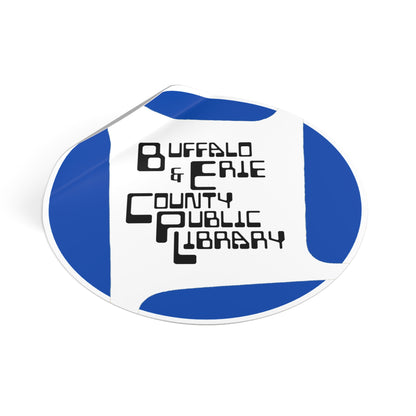 Retro Logo Round Vinyl Sticker - 3x3