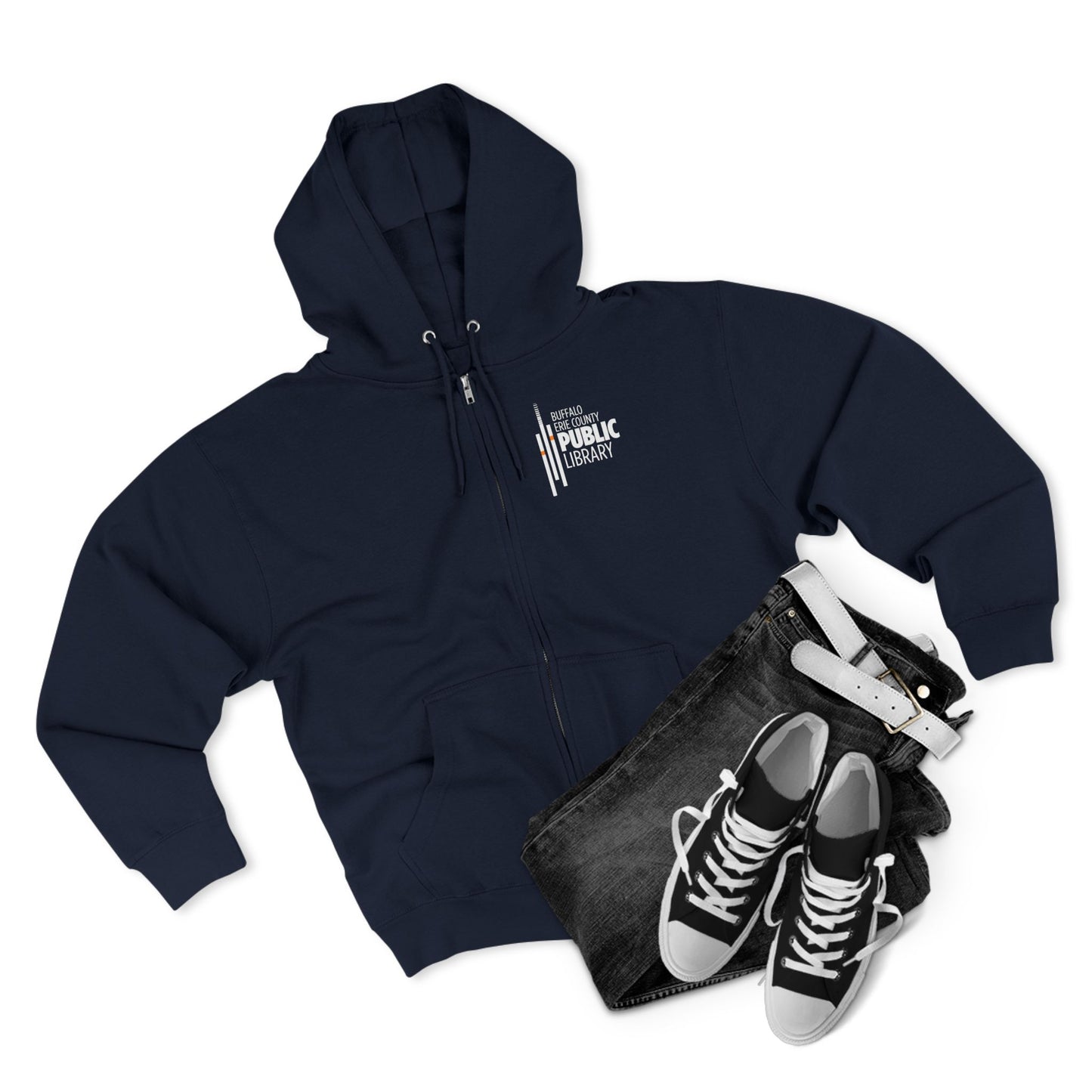 Profoundly Public Unisex Zip Hoodie