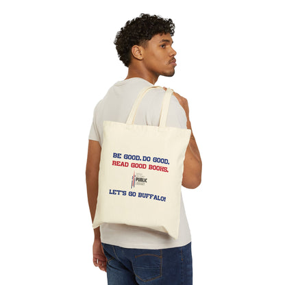 Read Good Books Cotton Canvas Tote Bag