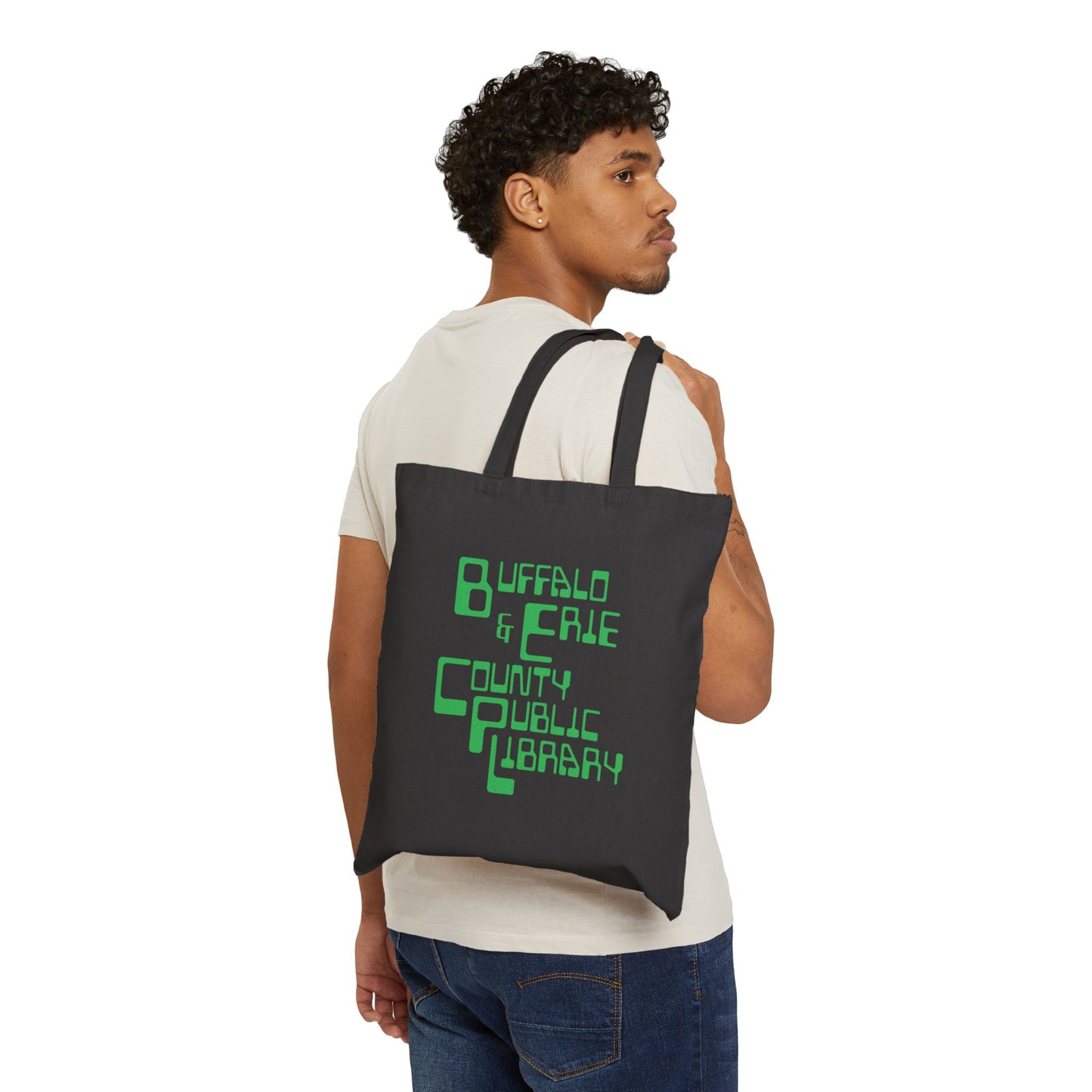 Escape the Algorithm Cotton Canvas Tote Bag