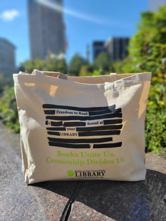 Freedom to Read Jumbo Canvas Tote Bag