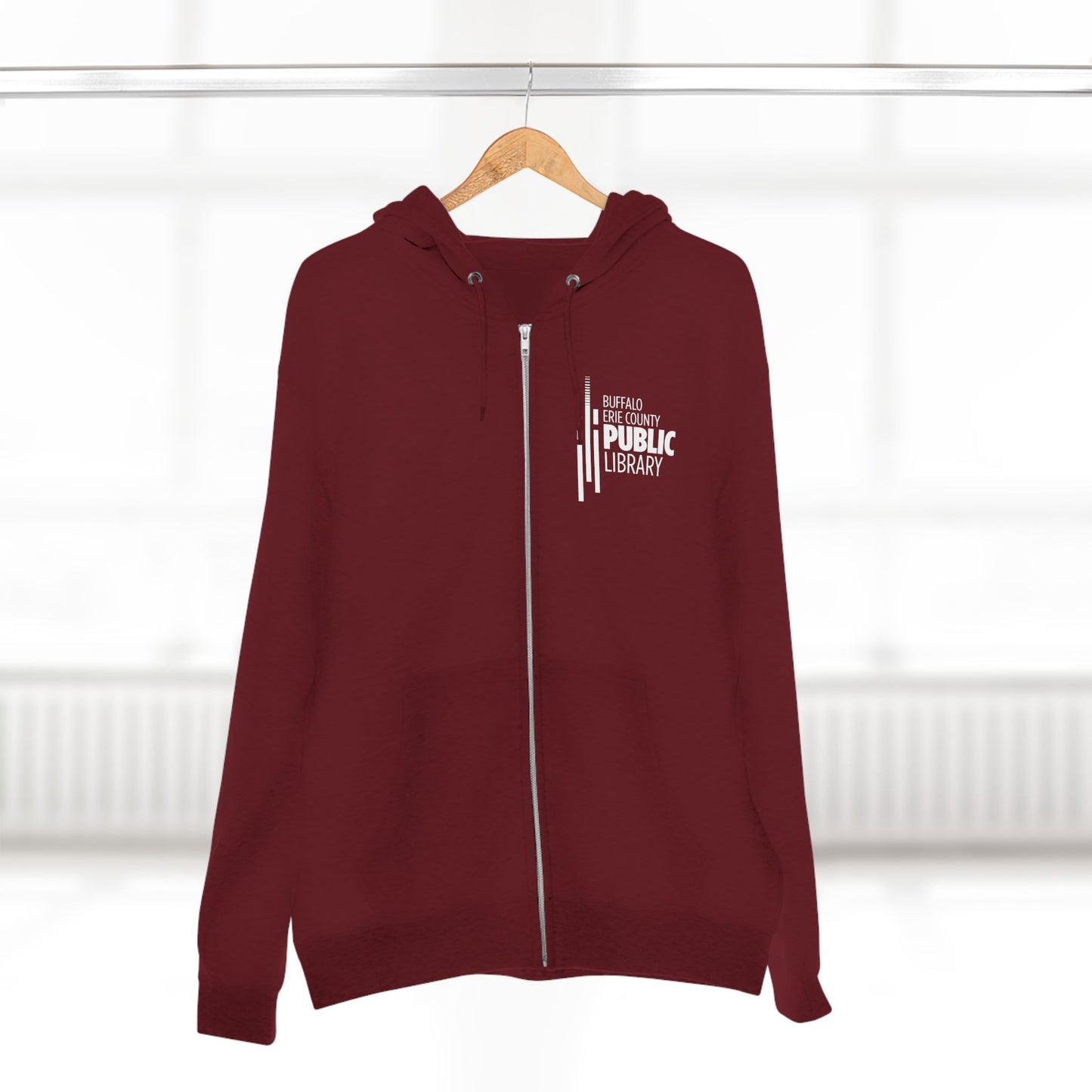 Profoundly Public Unisex Zip Hoodie