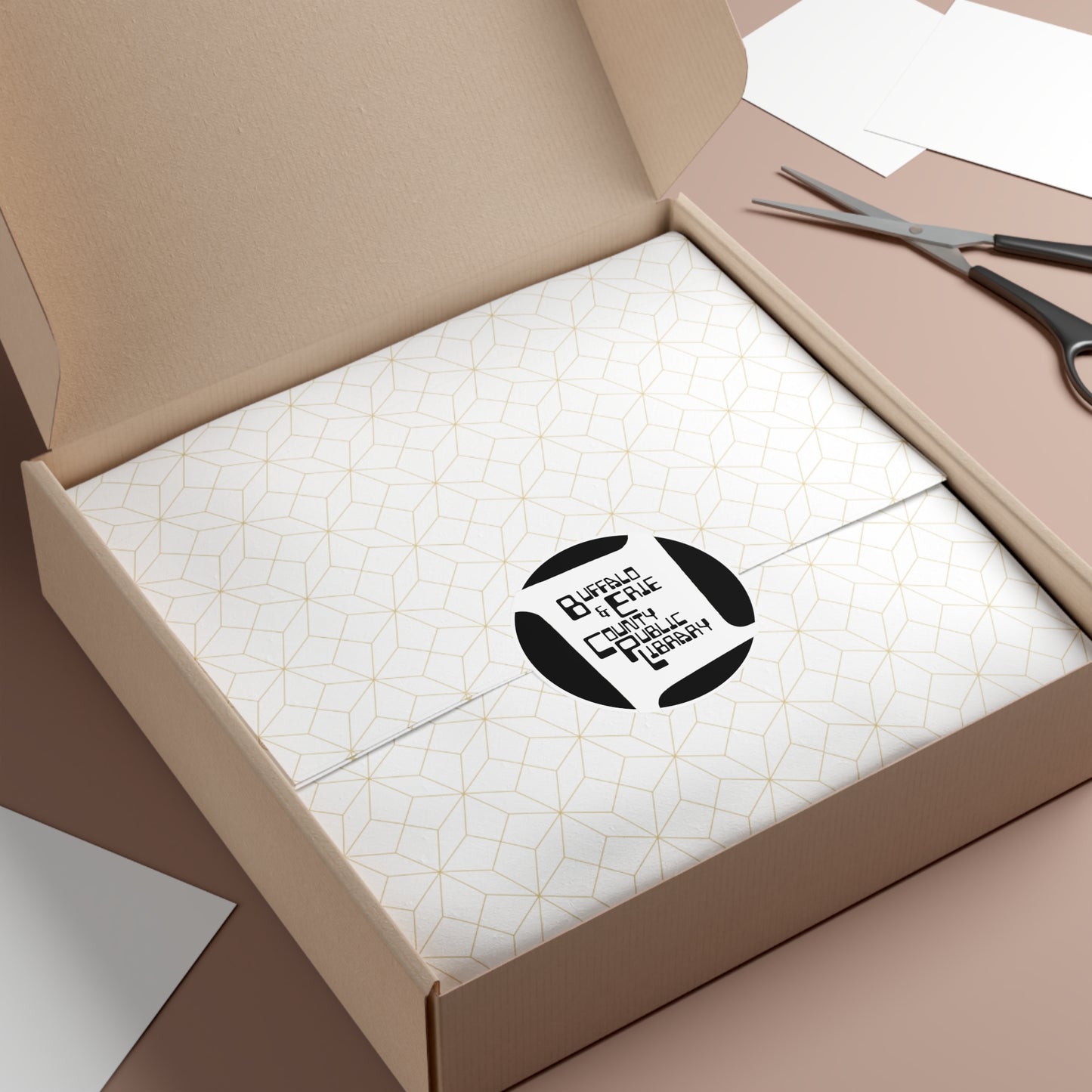 Retro Logo Round Vinyl Sticker - 3x3