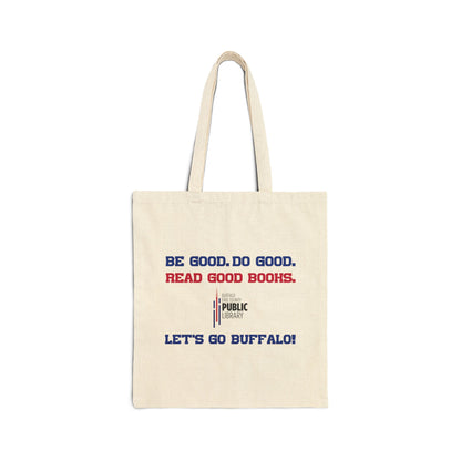 Read Good Books Cotton Canvas Tote Bag