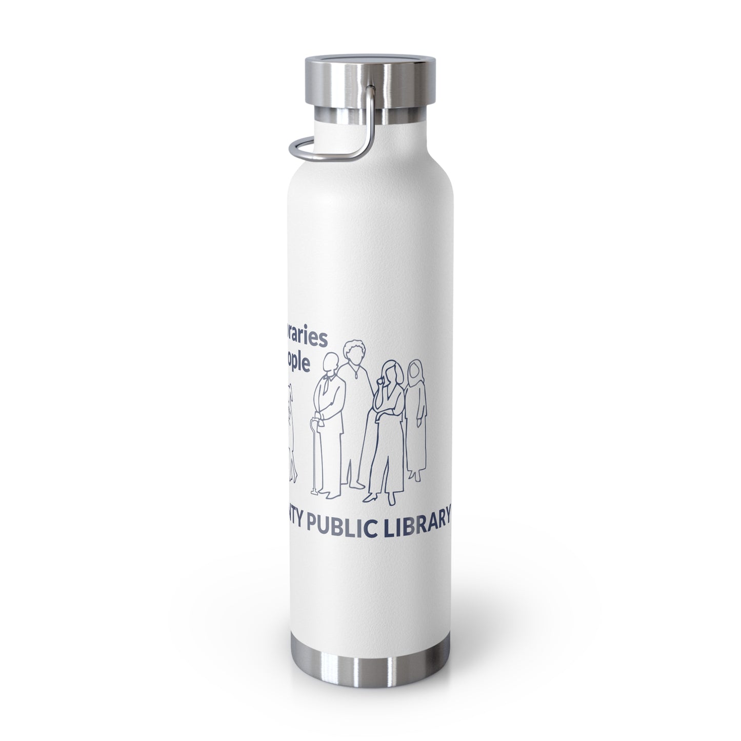 Free Libraries Free People Insulated Bottle, 22oz