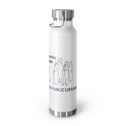 Free Libraries Free People Insulated Bottle, 22oz