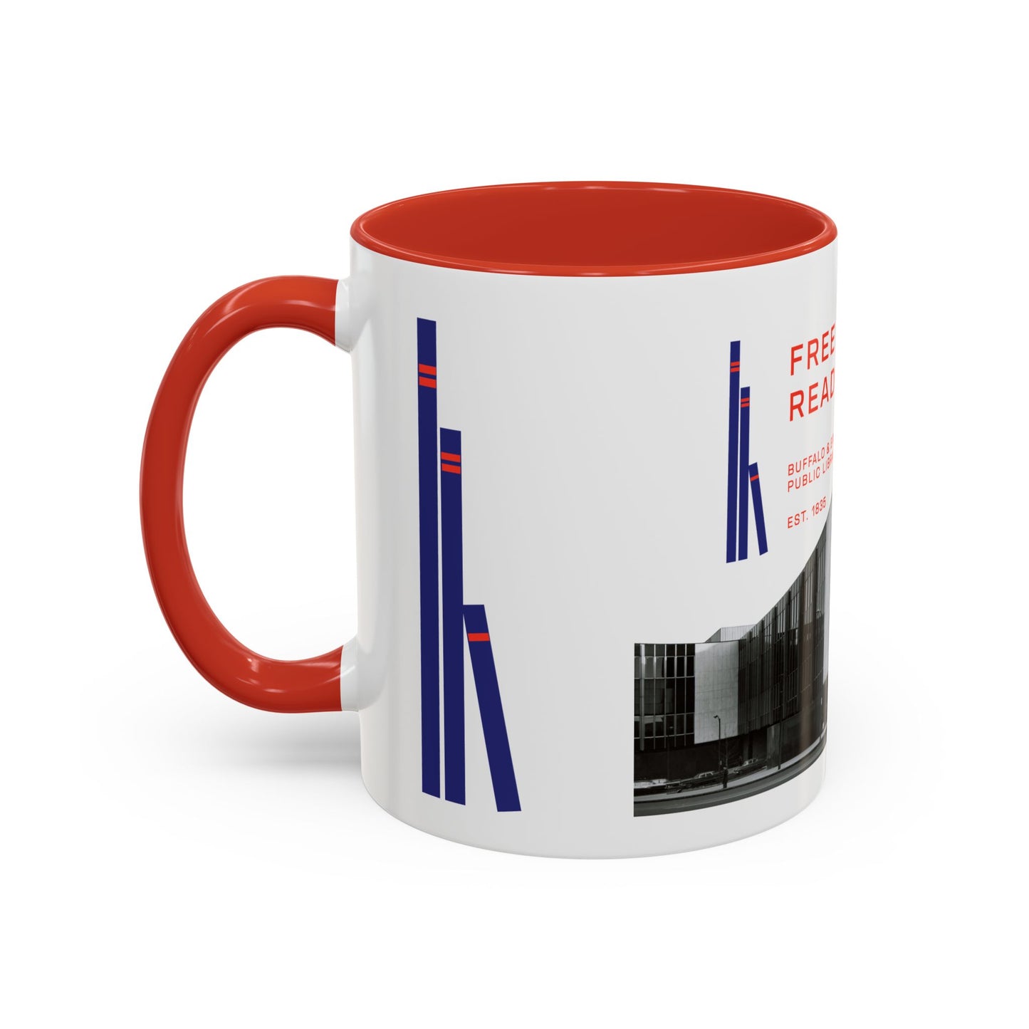 Central Library Retro Coffee Mug (11, 15oz)