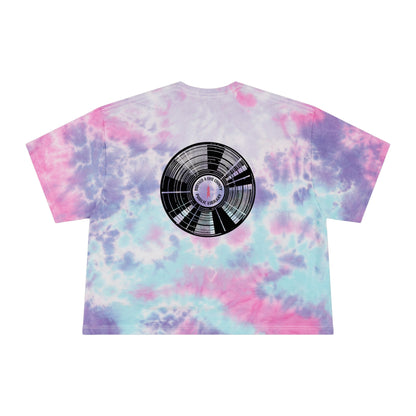 Spin It Forward Women's Tie-Dye Crop Tee