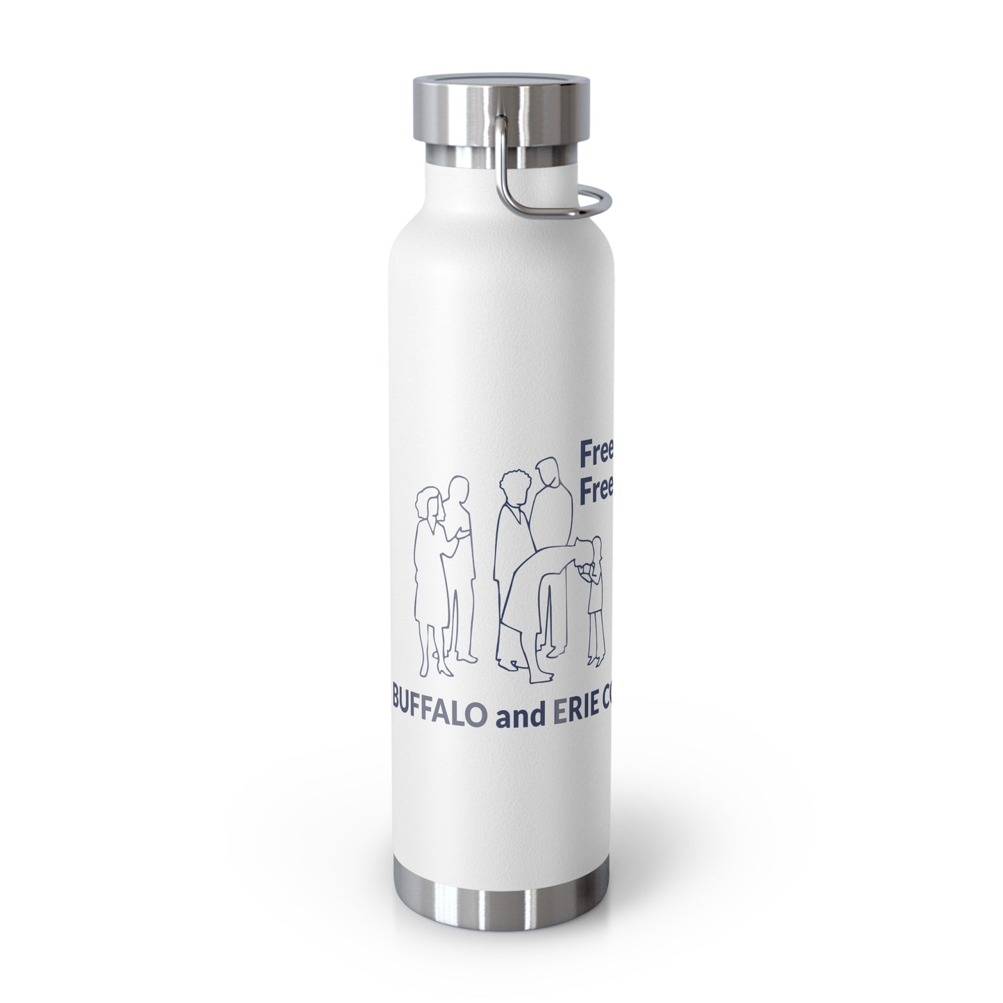 Free Libraries Free People Insulated Bottle, 22oz