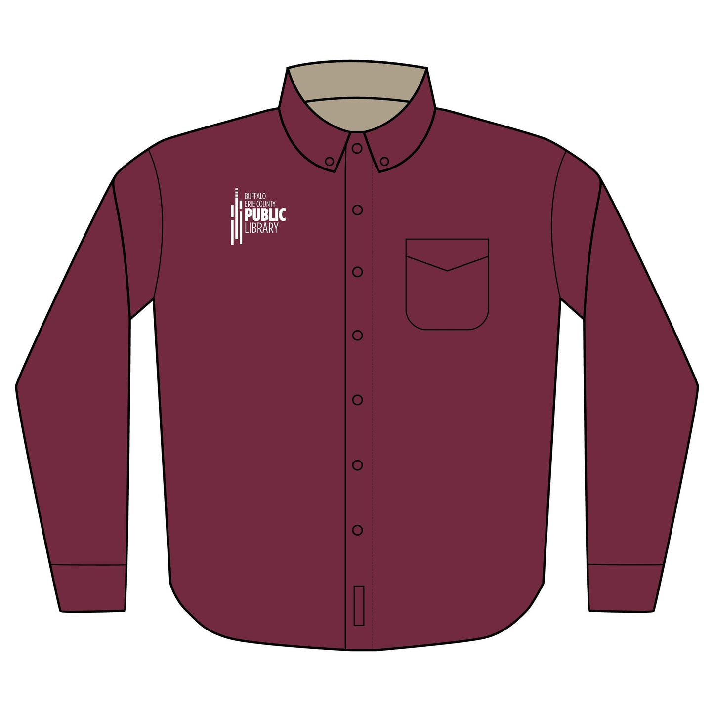 Port Authority® Unisex Long Sleeve Shirt (Embroidery)