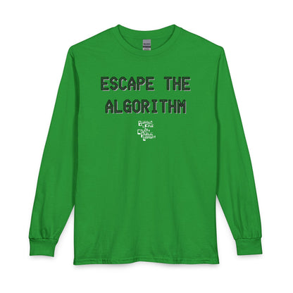 Escape the Algorithm Unisex Long Sleeve T-Shirt