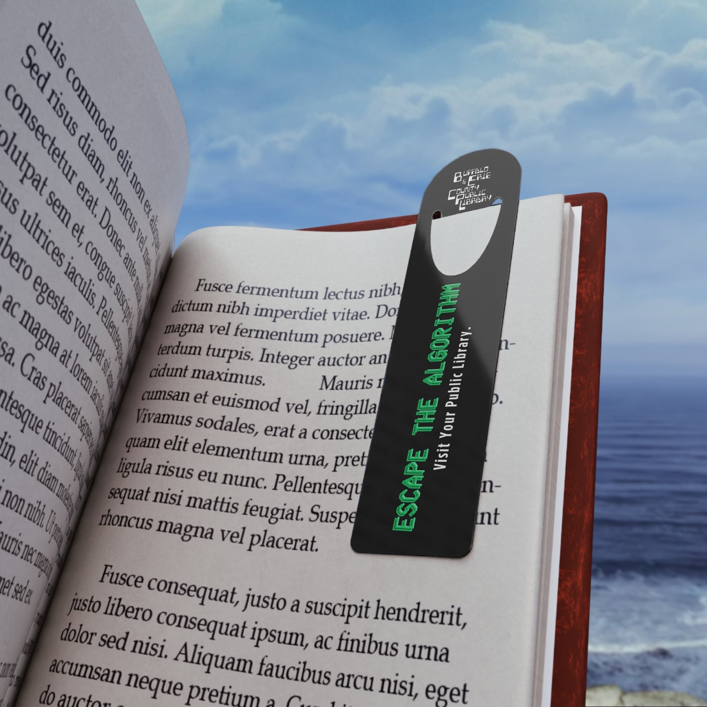 Escape the Algorithm Bookmark