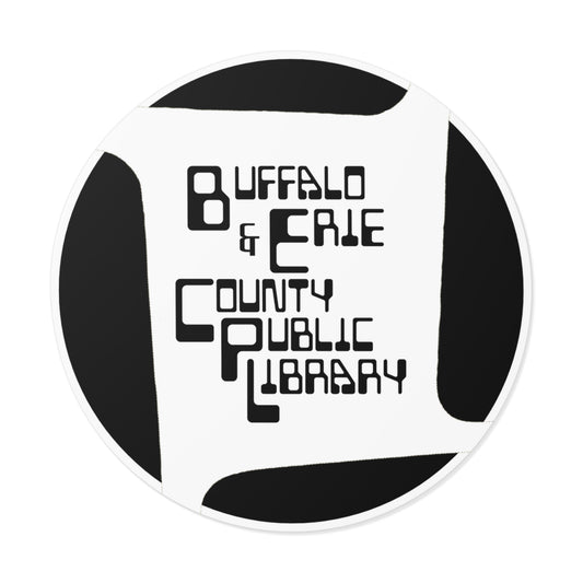 Retro Logo Round Vinyl Sticker - 3x3