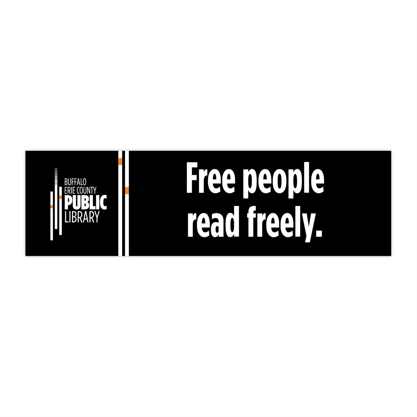 Free People Read Freely Bumper Sticker