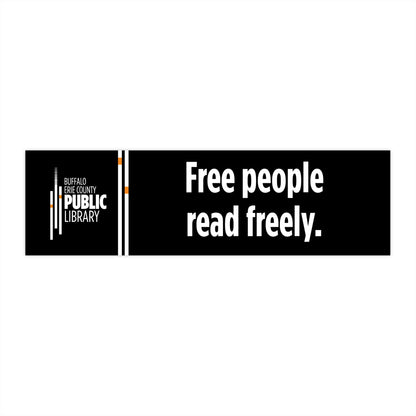 Free People Read Freely Bumper Sticker
