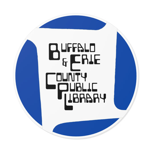 Retro Logo Round Vinyl Sticker - 3x3