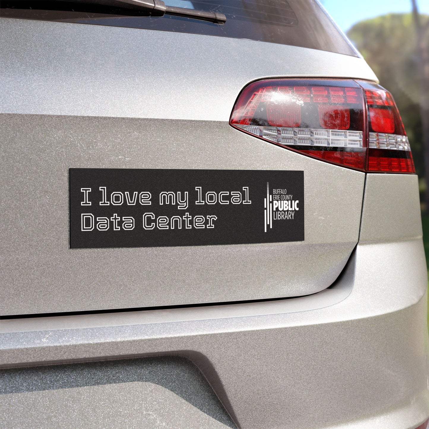 I <3 My Local Data Center Car Magnet