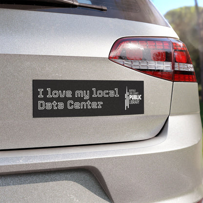 I <3 My Local Data Center Car Magnet