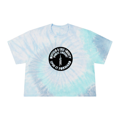 Spin It Forward Women's Tie-Dye Crop Tee