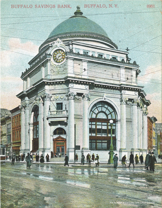 Buffalo Savings Bank, Buffalo, N.Y. [postmarked 1909]